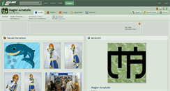 Desktop Screenshot of maglor-arnatuile.deviantart.com