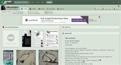 Desktop Screenshot of nika-serpens.deviantart.com