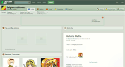 Desktop Screenshot of belgiumaxispowers.deviantart.com