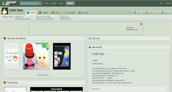 Desktop Screenshot of chibi-taco.deviantart.com