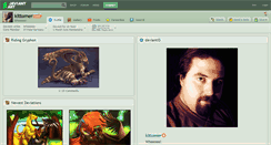 Desktop Screenshot of kittomer.deviantart.com