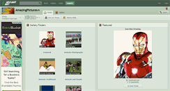Desktop Screenshot of amazingpictures.deviantart.com