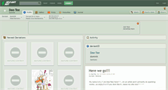 Desktop Screenshot of dee-tee.deviantart.com