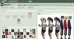 Desktop Screenshot of ebbewaxin.deviantart.com