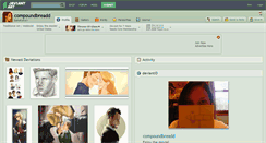 Desktop Screenshot of compoundbreadd.deviantart.com