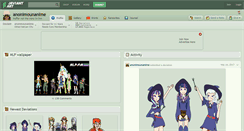 Desktop Screenshot of anonimounanime.deviantart.com