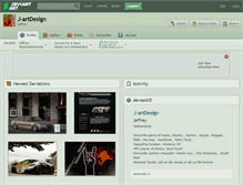 Tablet Screenshot of j-artdesign.deviantart.com