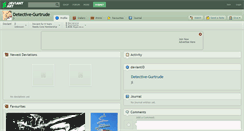 Desktop Screenshot of detective-gurtrude.deviantart.com