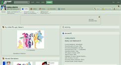 Desktop Screenshot of cutey-storm.deviantart.com