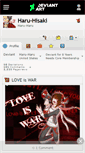 Mobile Screenshot of haru-hisaki.deviantart.com