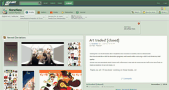 Desktop Screenshot of noneness.deviantart.com