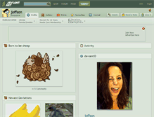 Tablet Screenshot of joffson.deviantart.com