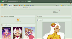 Desktop Screenshot of jishin.deviantart.com