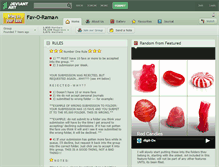 Tablet Screenshot of fav-o-rama.deviantart.com