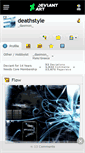 Mobile Screenshot of deathstyle.deviantart.com