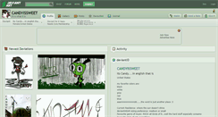 Desktop Screenshot of candyissweet.deviantart.com