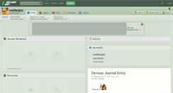Desktop Screenshot of mahboiplz.deviantart.com