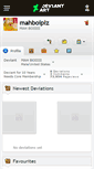 Mobile Screenshot of mahboiplz.deviantart.com