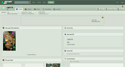 Desktop Screenshot of cam16.deviantart.com