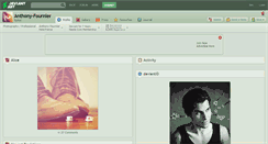 Desktop Screenshot of anthony-fournier.deviantart.com