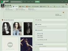 Tablet Screenshot of d--i--r--k.deviantart.com