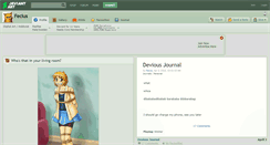 Desktop Screenshot of fecius.deviantart.com