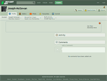 Tablet Screenshot of joseph-mcgowan.deviantart.com