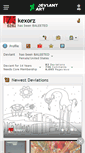 Mobile Screenshot of kexorz.deviantart.com