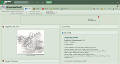 Desktop Screenshot of dragoness-noush.deviantart.com