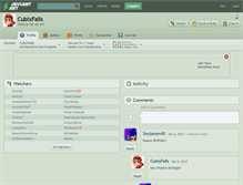 Tablet Screenshot of cubixfails.deviantart.com