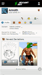 Mobile Screenshot of annoth.deviantart.com