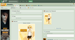 Desktop Screenshot of chizuchi.deviantart.com