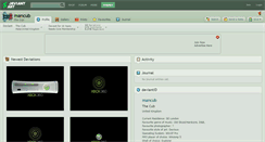 Desktop Screenshot of mancub.deviantart.com