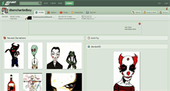 Desktop Screenshot of disenchantedboy.deviantart.com