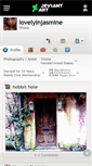 Mobile Screenshot of lovelyinjasmine.deviantart.com