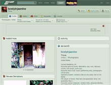Tablet Screenshot of lovelyinjasmine.deviantart.com