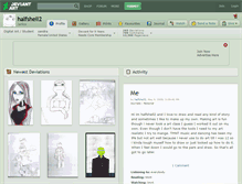 Tablet Screenshot of halfshell2.deviantart.com