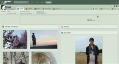 Desktop Screenshot of clopi.deviantart.com