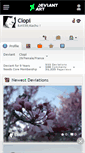 Mobile Screenshot of clopi.deviantart.com