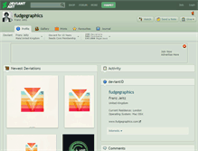 Tablet Screenshot of fudgegraphics.deviantart.com