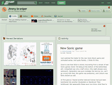 Tablet Screenshot of jimmy-le-sniper.deviantart.com