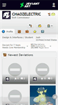 Mobile Screenshot of chaozelectric.deviantart.com