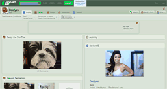 Desktop Screenshot of doolyes.deviantart.com