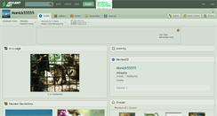 Desktop Screenshot of monick55555.deviantart.com