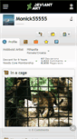 Mobile Screenshot of monick55555.deviantart.com