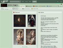 Tablet Screenshot of darker-images.deviantart.com