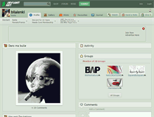 Tablet Screenshot of bilalenki.deviantart.com