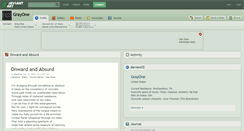 Desktop Screenshot of grayone.deviantart.com