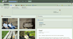 Desktop Screenshot of ephebus.deviantart.com