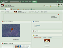 Tablet Screenshot of fmorgana.deviantart.com
